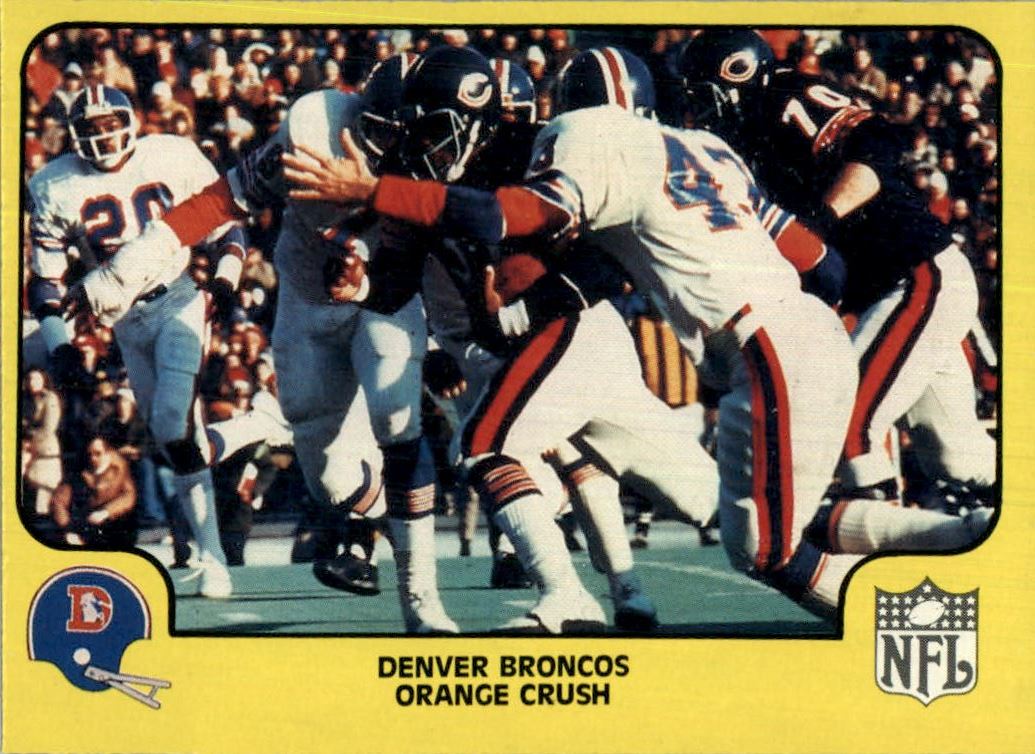 1978 Fleer Team Action #16 Denver Broncos