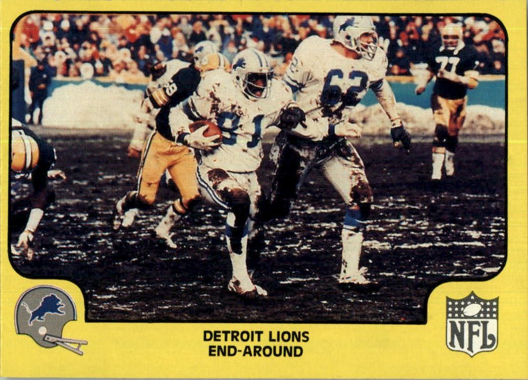 1978 Fleer Team Action #17 Detroit Lions