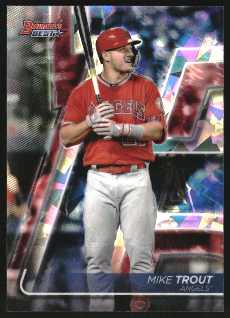 2020 Bowman's Best Atomic Refractors #2 Mike Trout