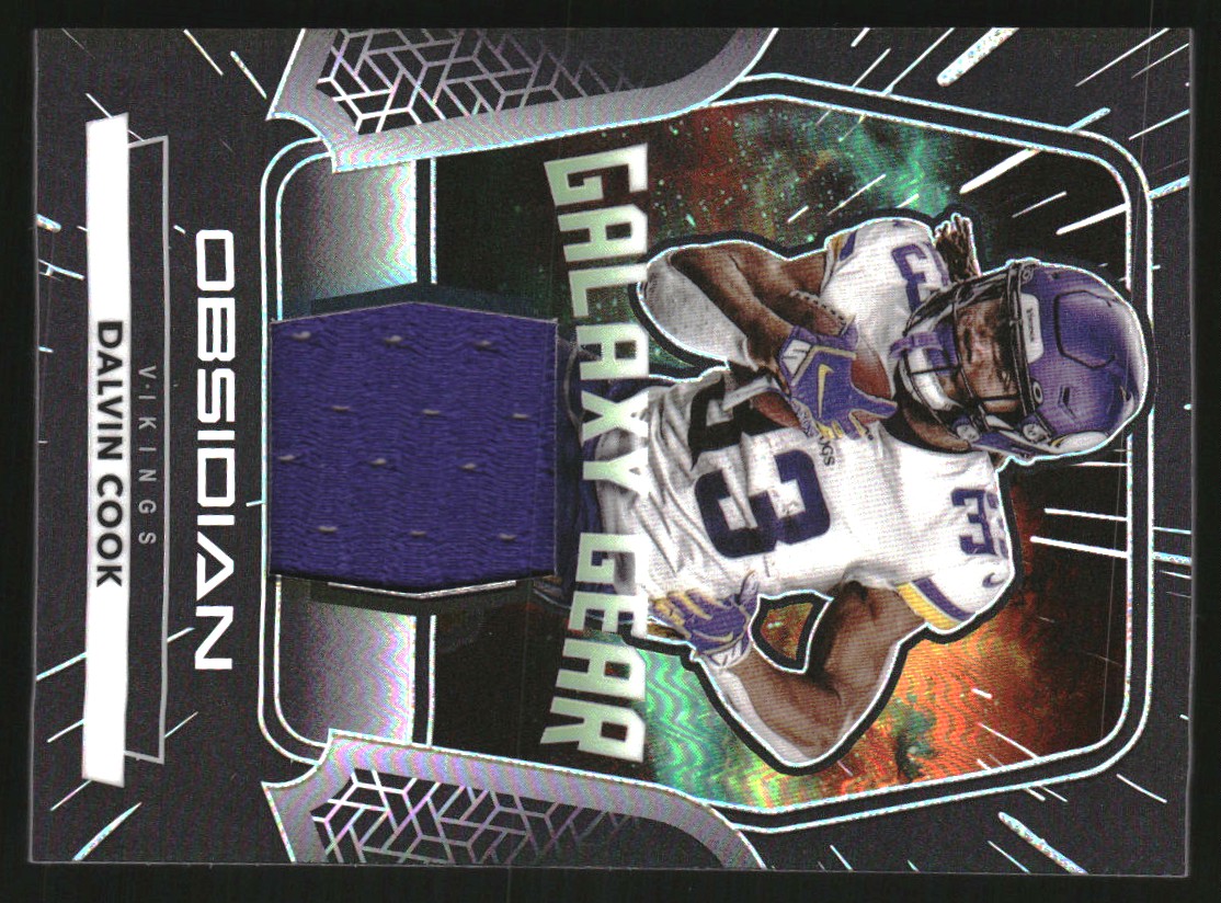2020 Panini Obsidian Galaxy Gear Materials #22 Dalvin Cook