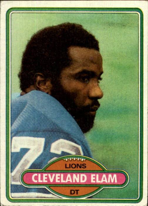 1980 Topps #27 Cleveland Elam