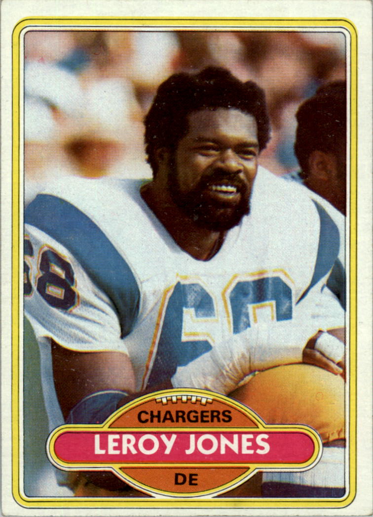 1980 Topps #128 Leroy Jones