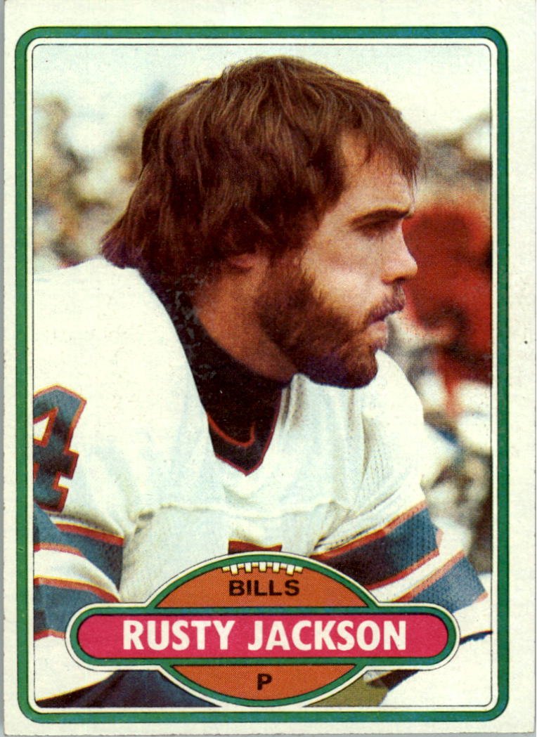 1980 Topps #142 Rusty Jackson