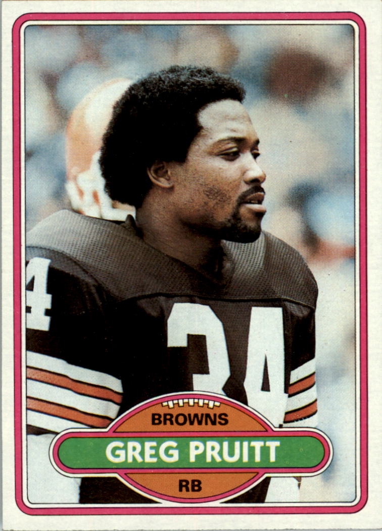 1980 Topps #150 Greg Pruitt - EX-MT