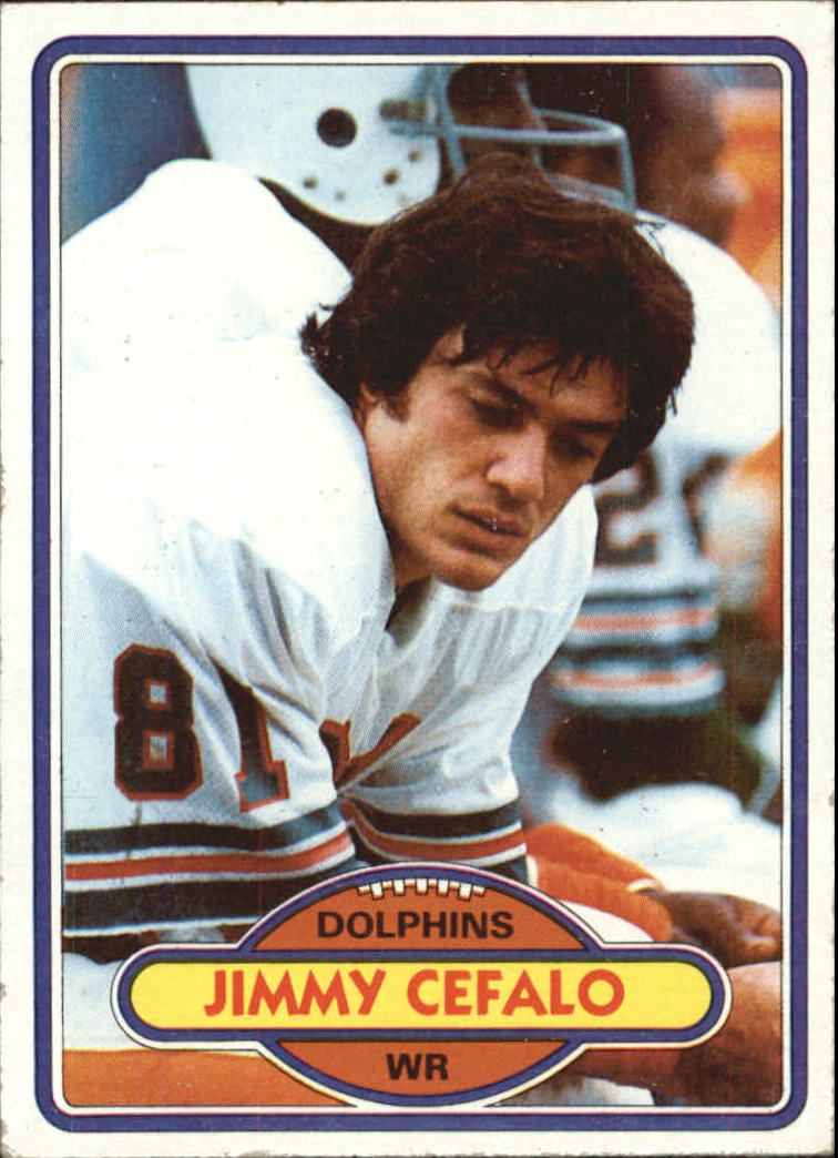 1980 Topps #158 Jimmy Cefalo RC