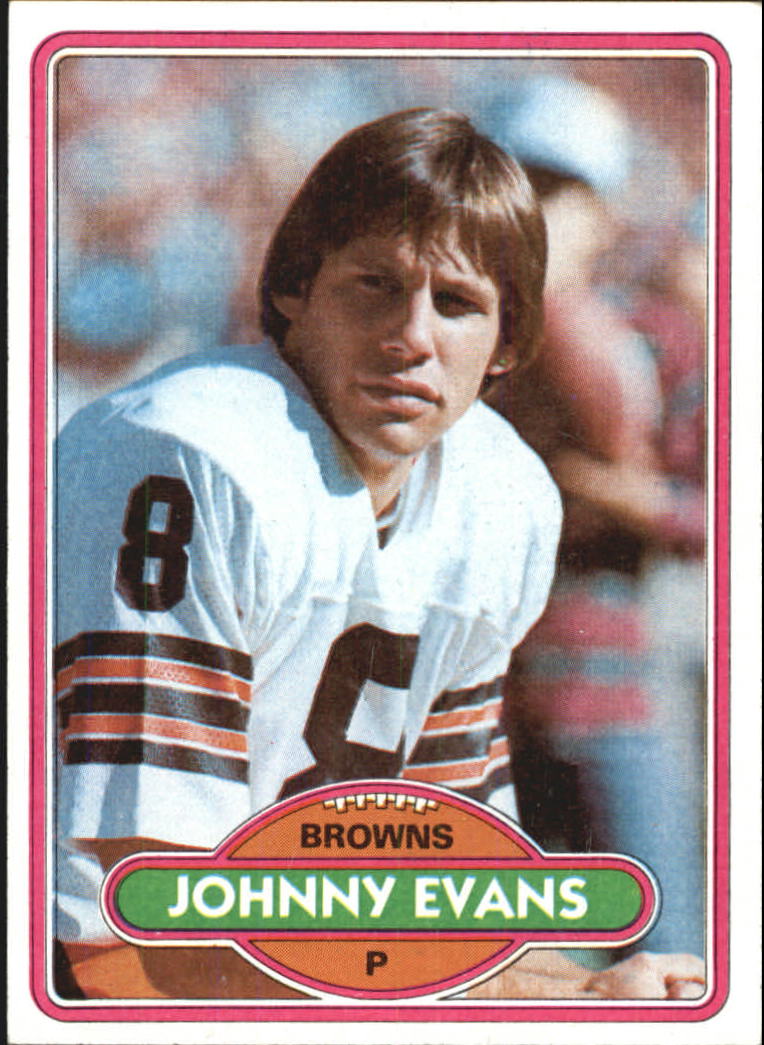 1980 Topps #279 Johnny Evans