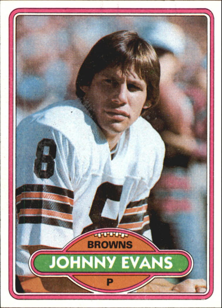 1980 Topps #279 Johnny Evans