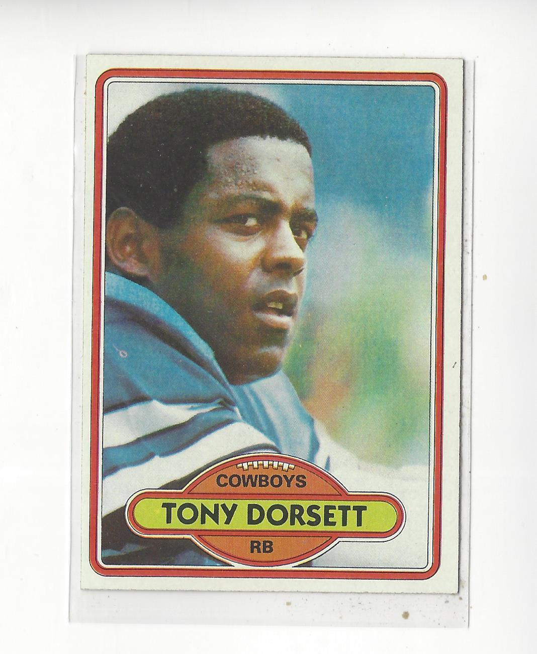 1980 Topps #330 Tony Dorsett