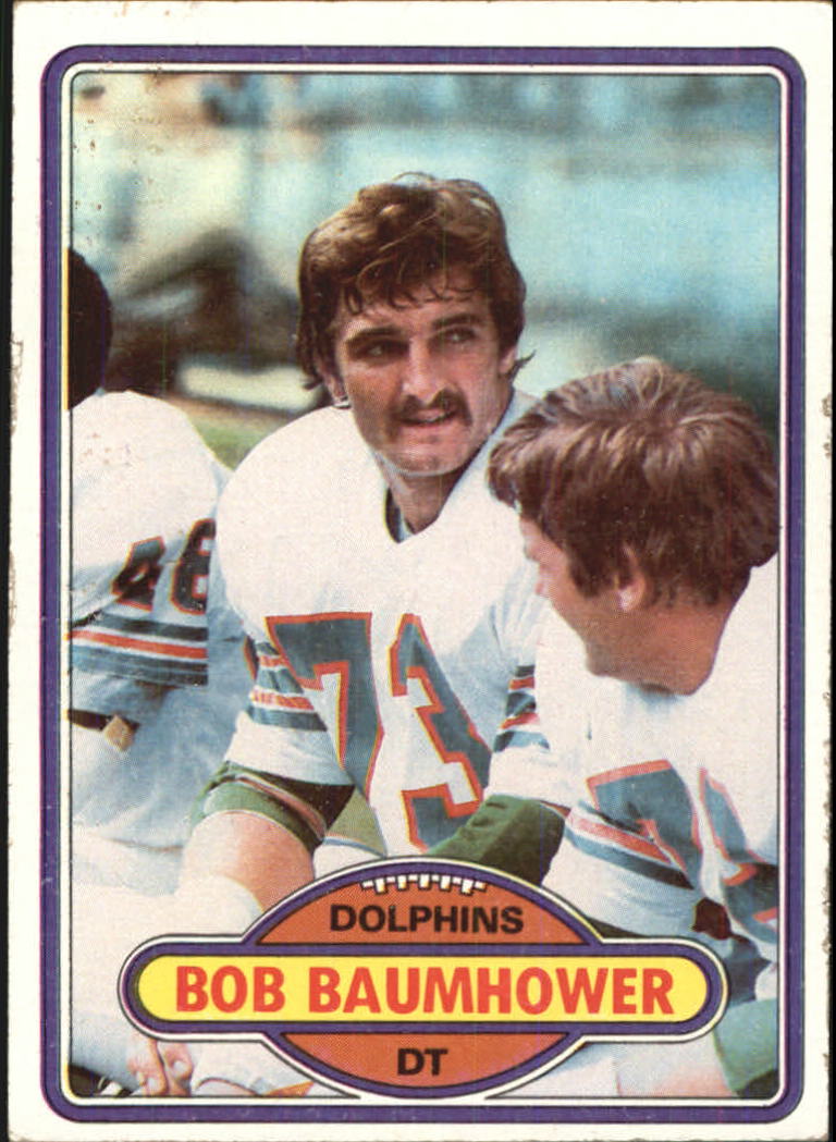1980 Topps #341 Bob Baumhower