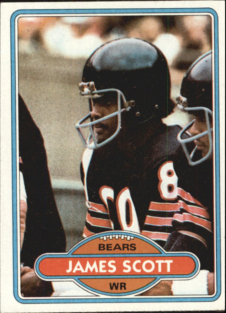 1980 Topps Football Card 442 James Scott VG EX EBay