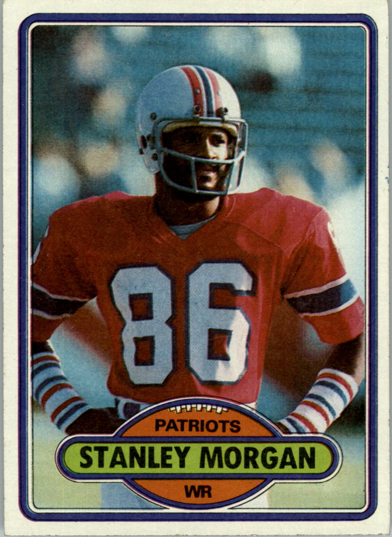 1980 Topps #491 Stanley Morgan - EX - Triple Play Sports Cards