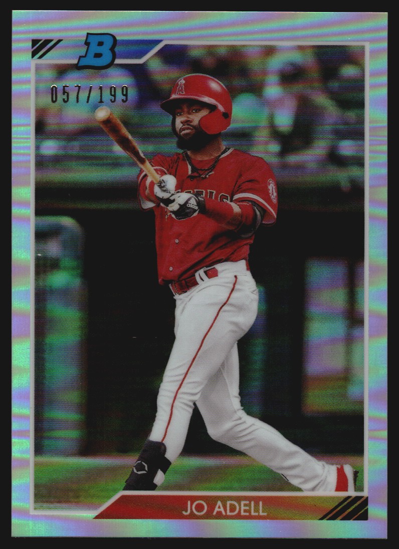 2020 Bowman Heritage Chrome Prospects Refractors #92CPJO Jo Adell