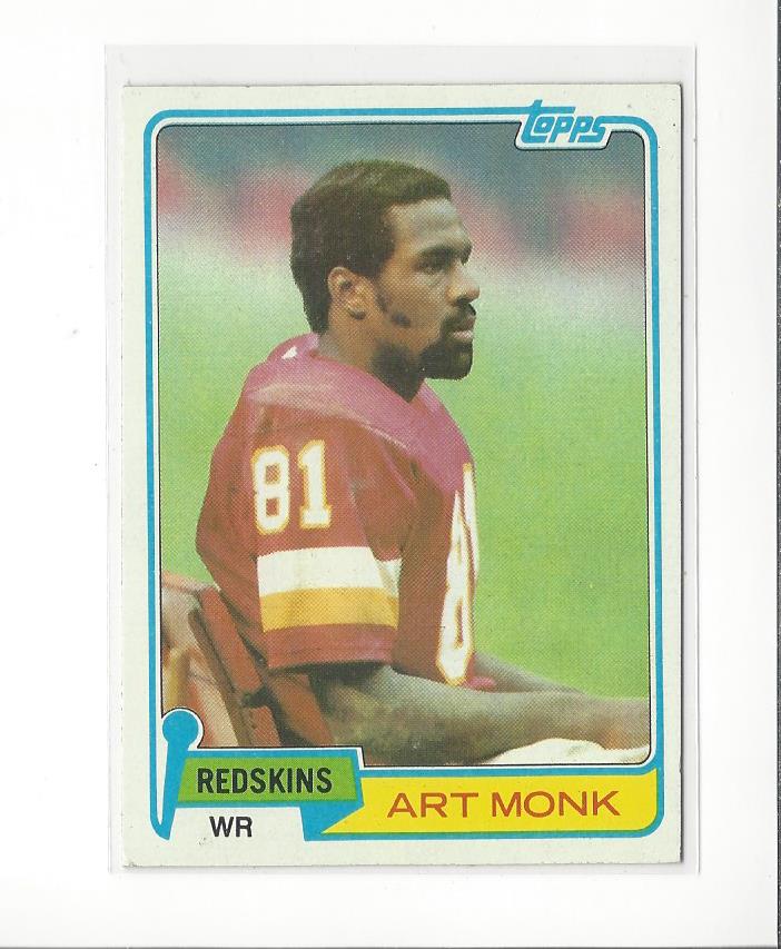 1981 Topps #194 Art Monk RC - NM-MT