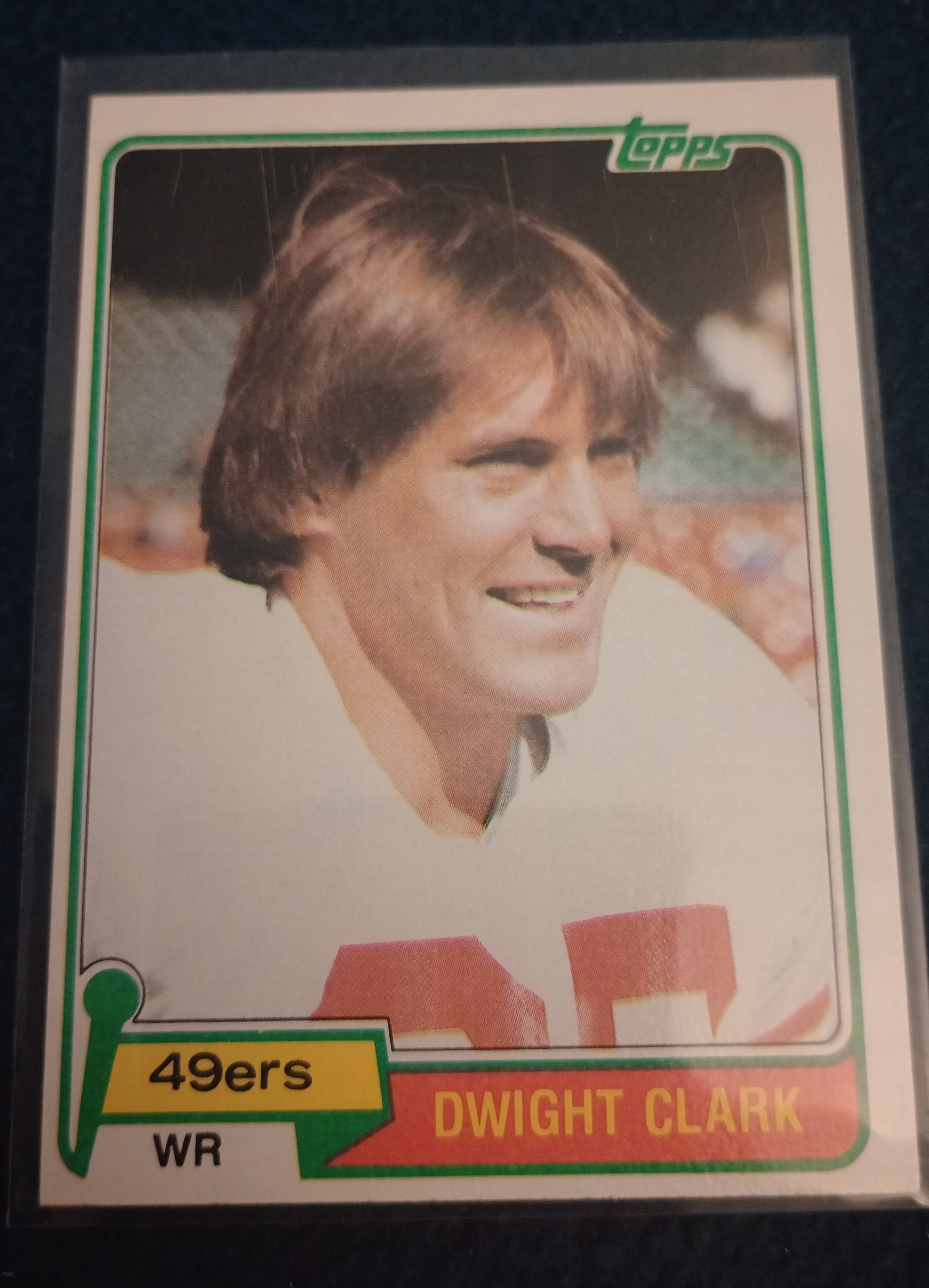 1981 Topps #422 Dwight Clark RC