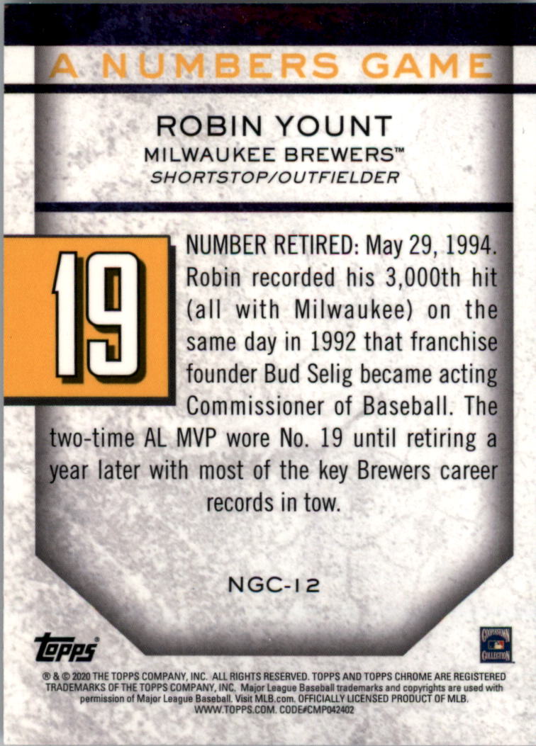 2020 Topps Chrome Update A Numbers Game YOU PICK - Picture 21 of 33