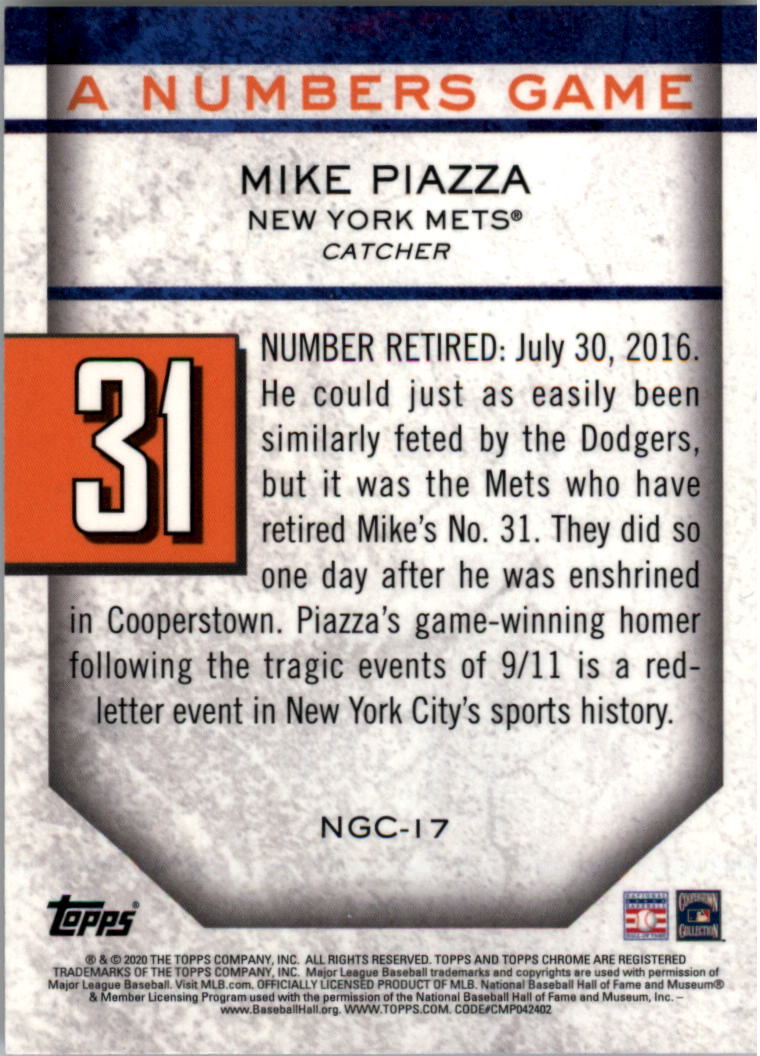 2020 Topps Chrome Update A Numbers Game YOU PICK - Picture 23 of 33