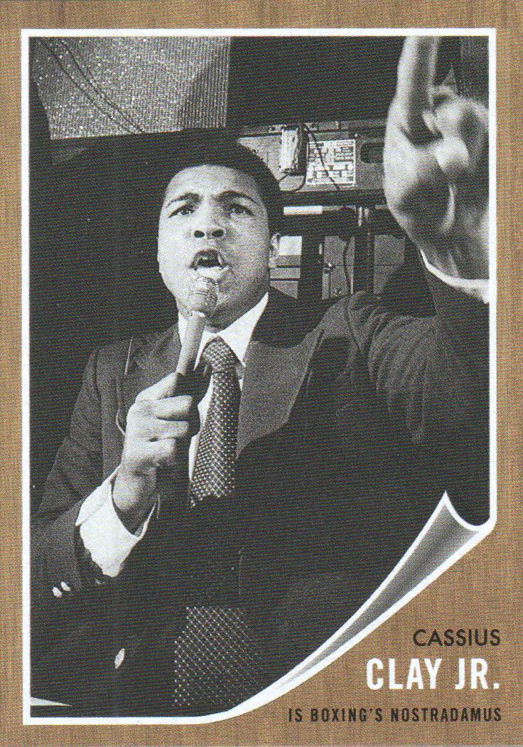 2021 Topps Muhammad Ali The People's Champ #3 Cassius Clay Jr./Is Boxing's Nostradamus/2,241*