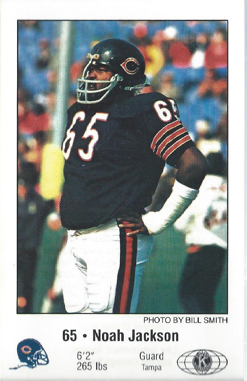 1981 Bears Police #13 Noah Jackson