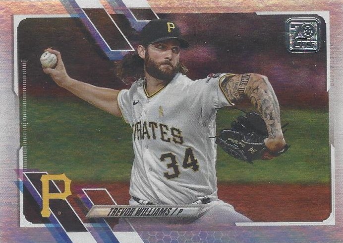 2021 Topps Rainbow Foil #199 Trevor Williams