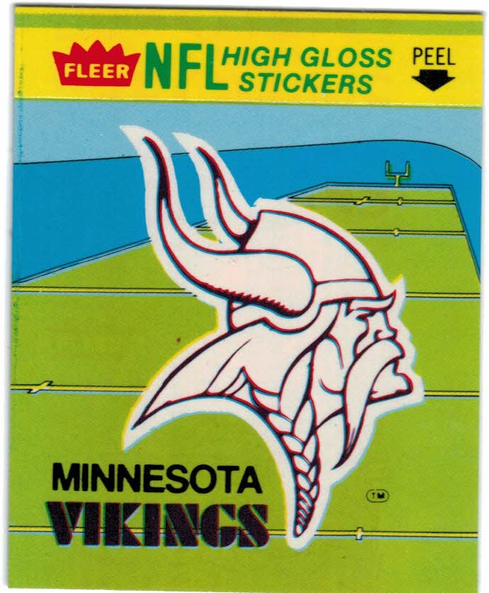 : 1983 Topps #104 Mark Mullaney Vikings NFL Football