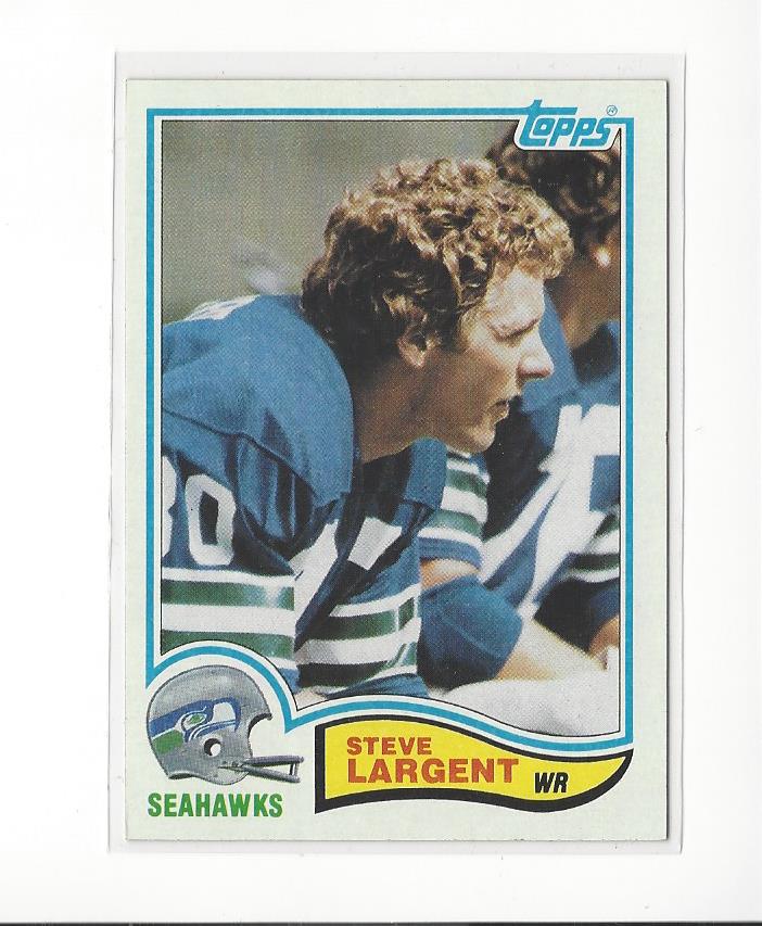 1982 Topps #249 Steve Largent