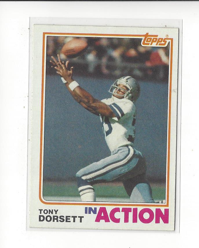 1982 Topps #312 Tony Dorsett IA