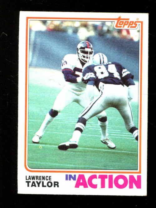 1982 Topps #435 Lawrence Taylor IA