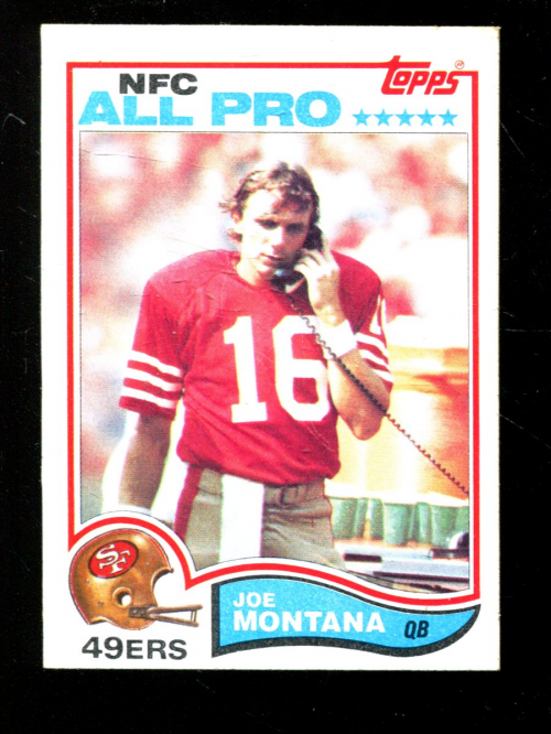 1982 Topps #488 Joe Montana AP