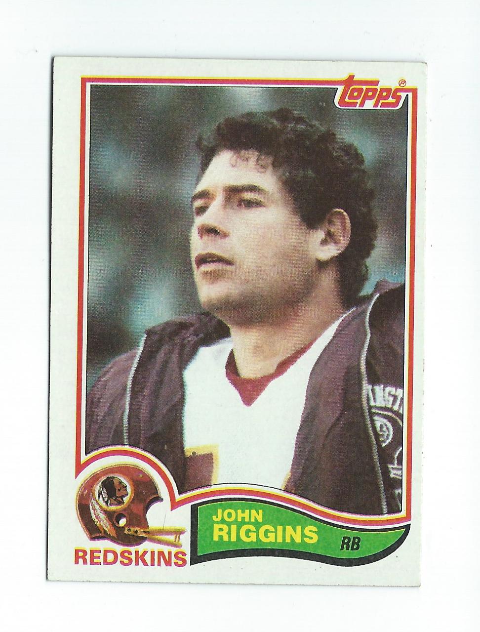 1982 Topps #520 John Riggins