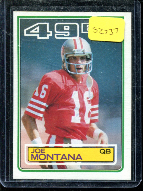 B2600- 1983 Topps FB Cards 1-200 MOST STOCK PHOTOS -You Pick- 15+ FREE US SHIP