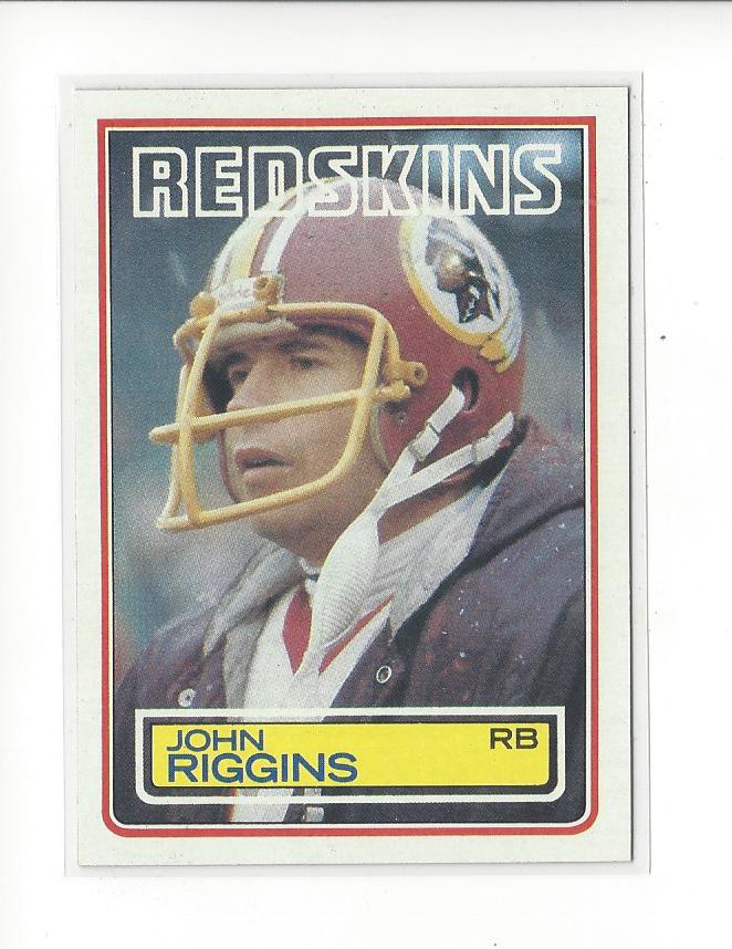 1983 Topps #198 John Riggins DP