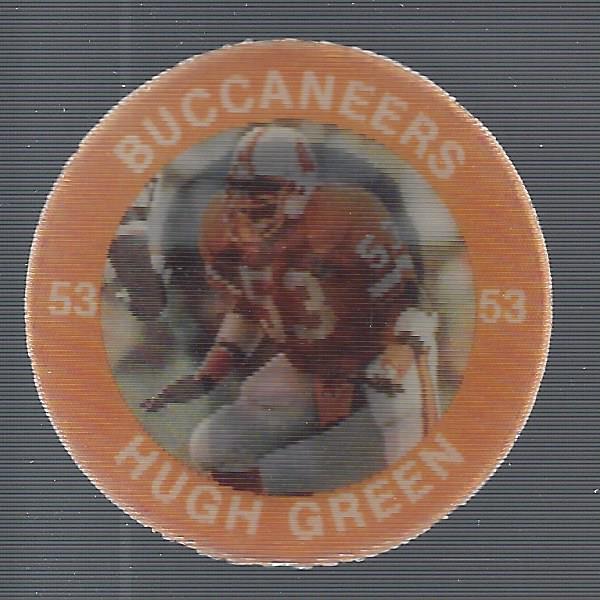1983 7-Eleven Discs #8 Hugh Green