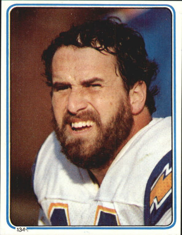 1983 Topps Stickers #134 Dan Fouts