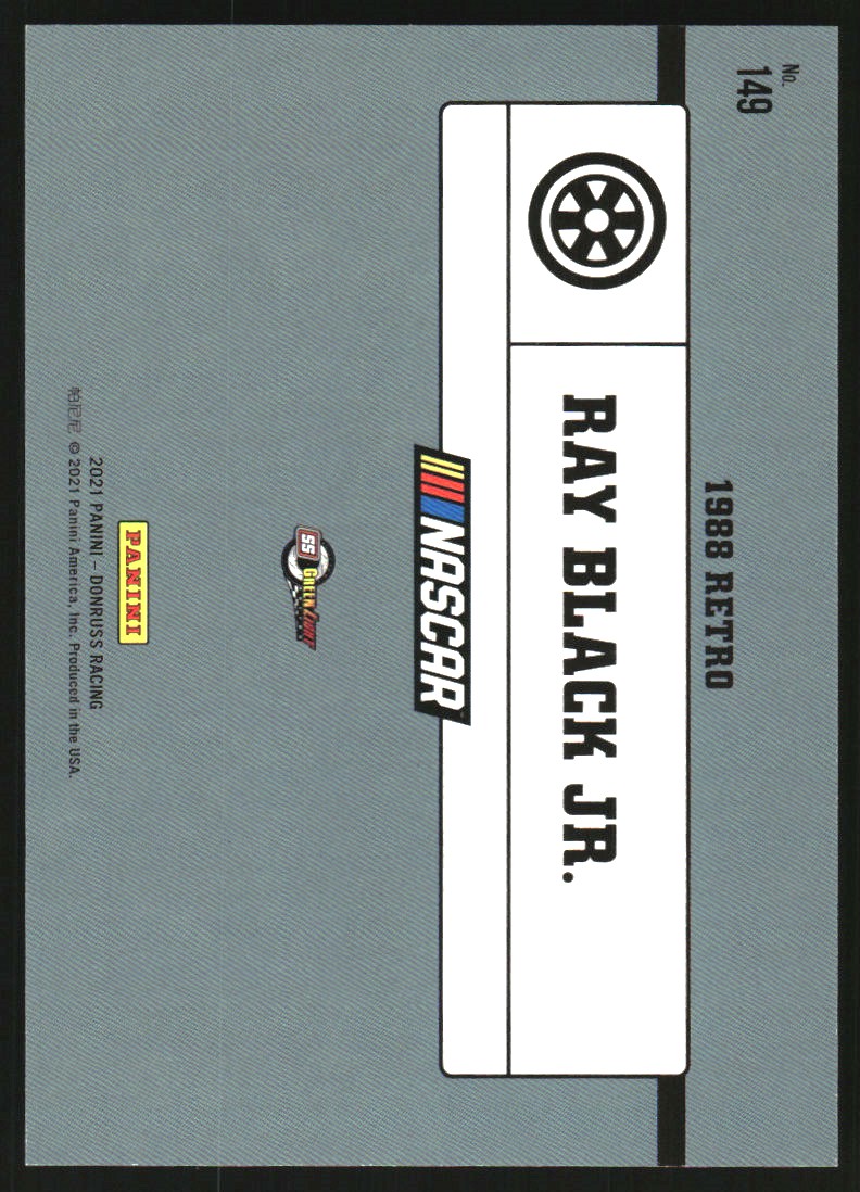 2021 Donruss Red #149 Ray Black Jr. RETRO
