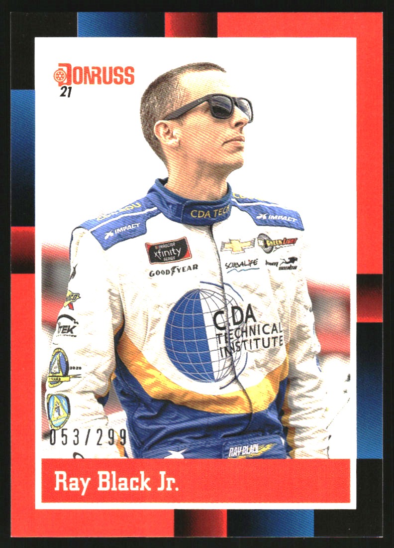 2021 Donruss Red #149 Ray Black Jr. RETRO