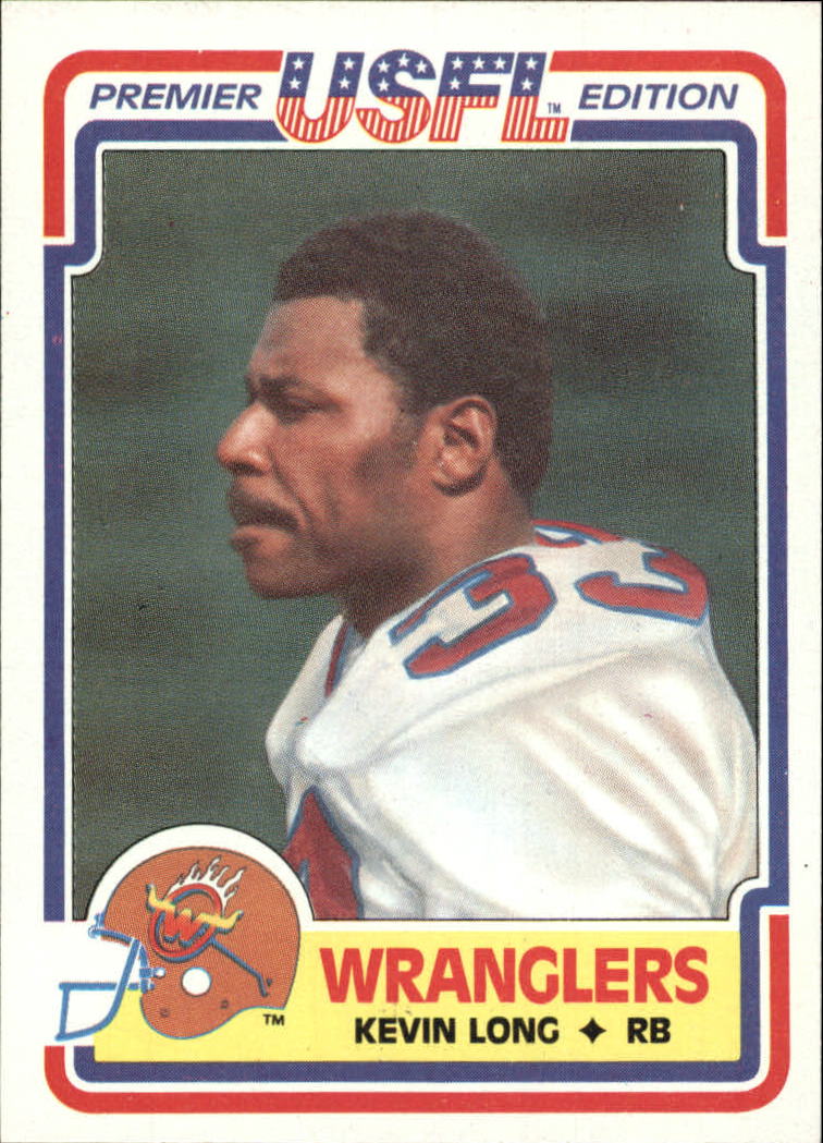 1984 Topps USFL #6 Kevin Long