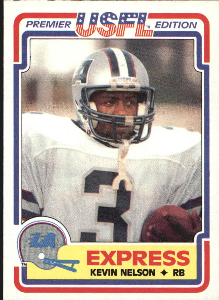 1984 Topps USFL #48 Kevin Nelson