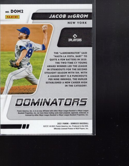 A9979- 2021 Donruss Baseball Karten 251-262 + Einsätze -du Pick- 15 + Kostenlose - Bild 6 von 16