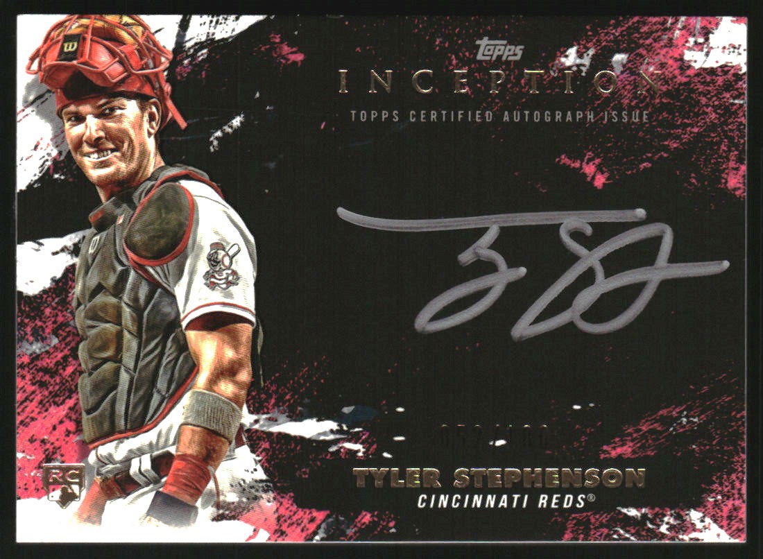 2021 Topps Inception Silver Signings #SSTS Tyler Stephenson/100