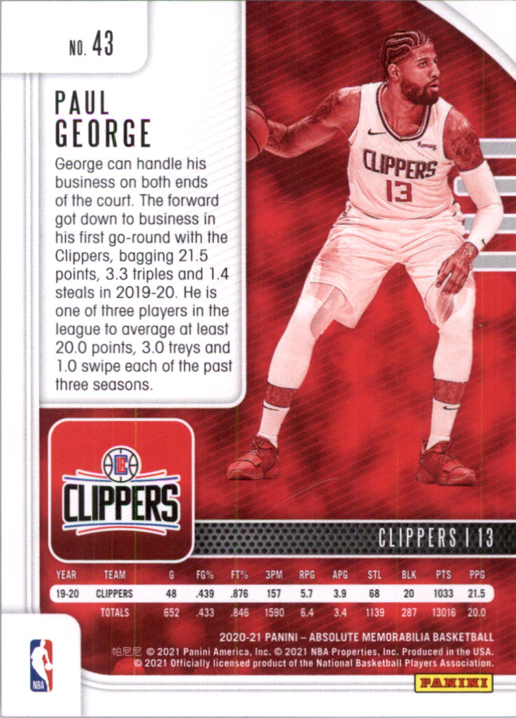 2020-21 Absolute Memorabilia Basketball Card Pick (Base) | eBay