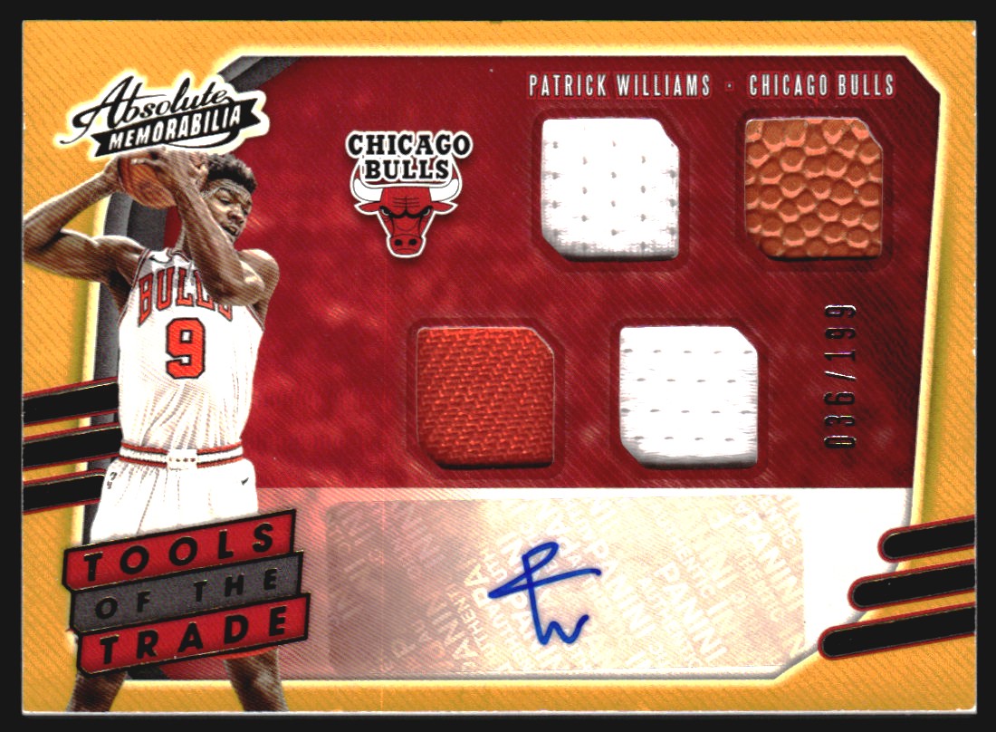2020-21 Absolute Memorabilia Red #15 Patrick Williams on Fanatics