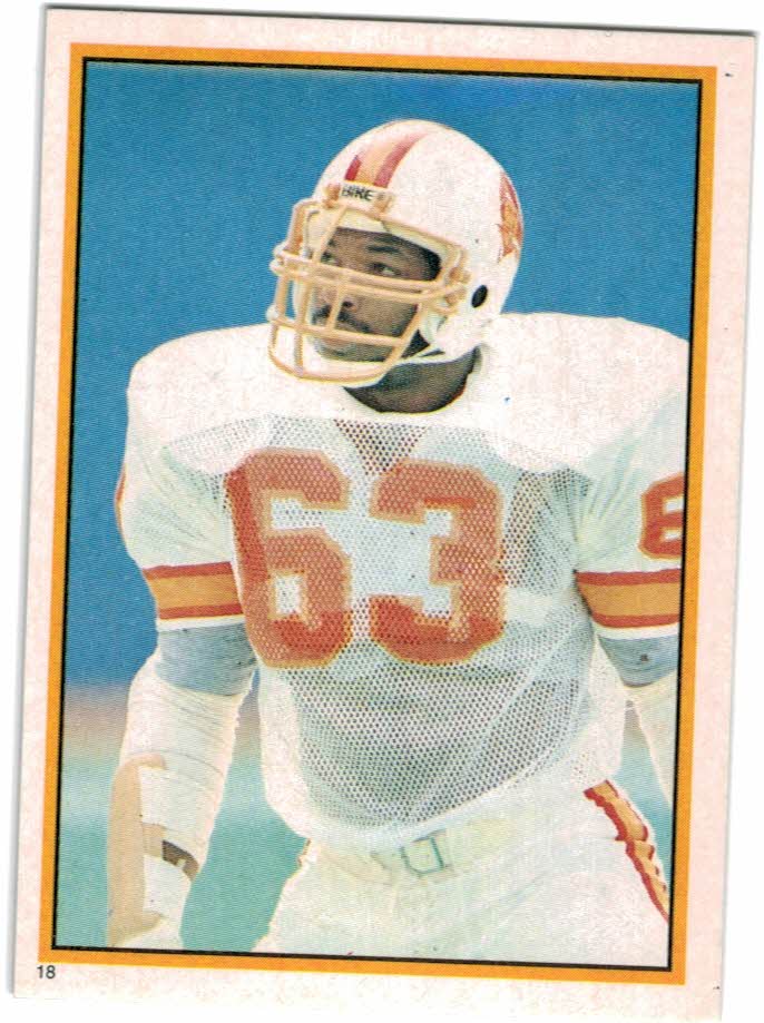 : Football NFL 1984 Topps #83 Willie Tullis #83 NM