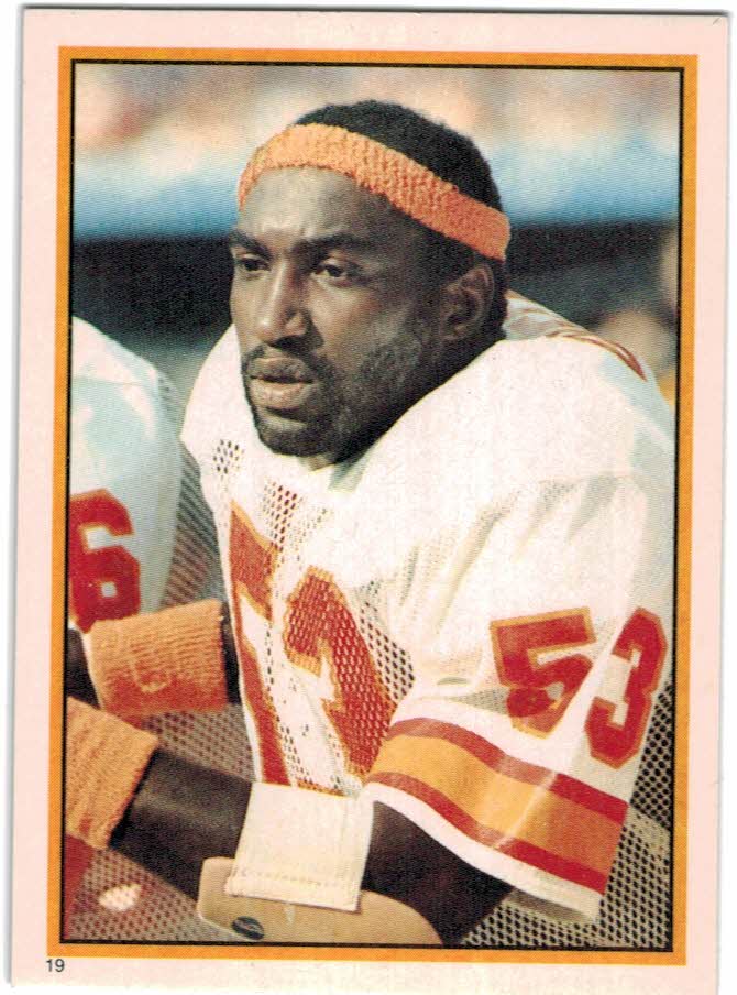 1977 TOPPS DAVE GREEN #338 TAMPA BAY BUCCANEERS