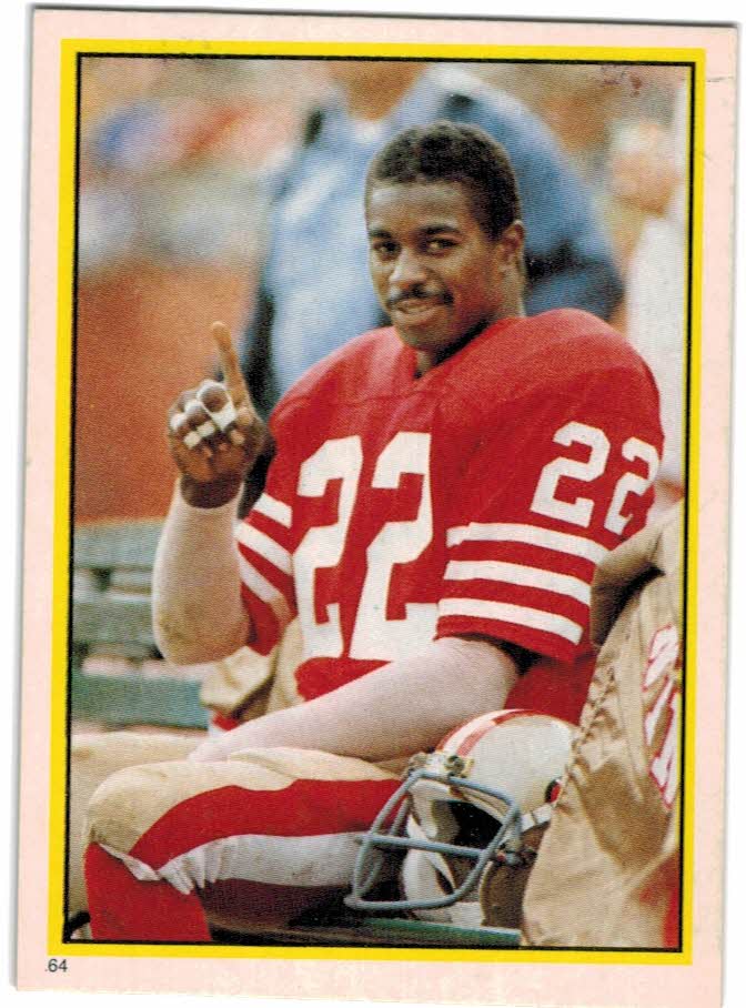 Joe Cribbs 1988 Topps #42 - San Francisco 49ers at 's Sports