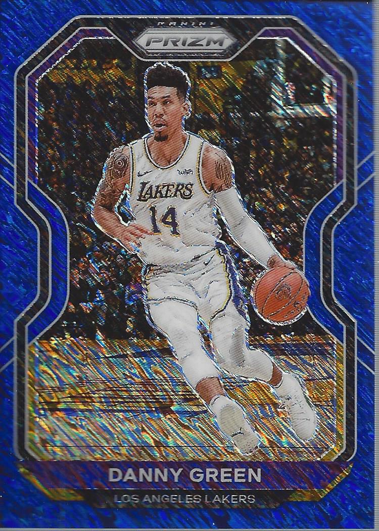 2020-21 Panini Prizm Prizms Blue Shimmer #149 Danny Green - /35 - NM-MT