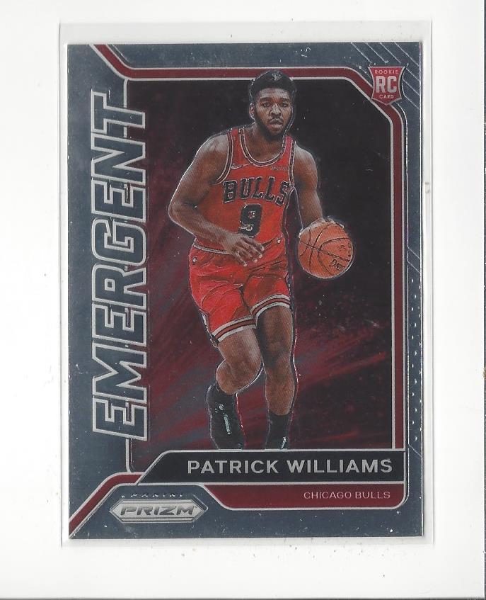 2020-21 Panini Prizm Emergent #5 Patrick Williams