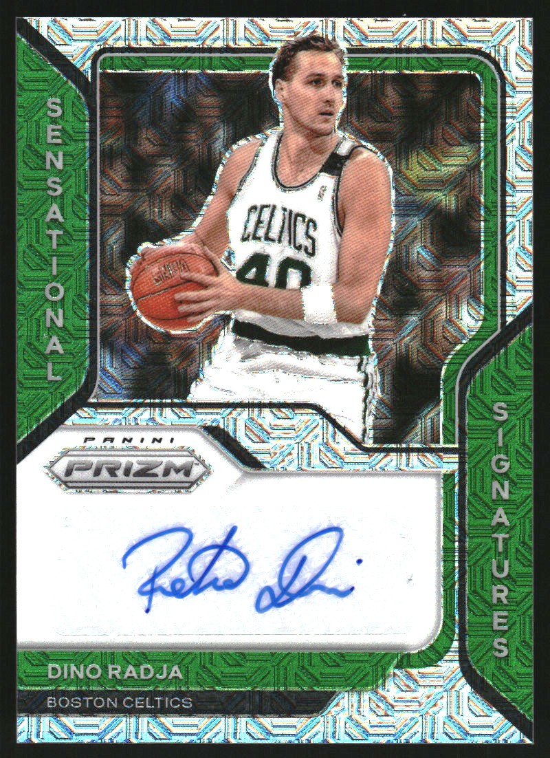2020-21 Panini Prizm Sensational Signatures Prizms Mojo #41 Dino Radja