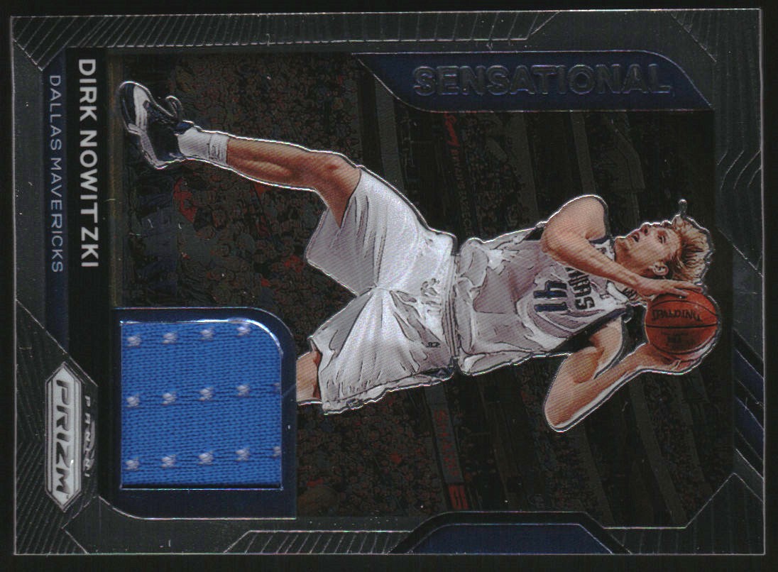 2020-21 Panini Prizm Sensational Swatches #12 Dirk Nowitzki
