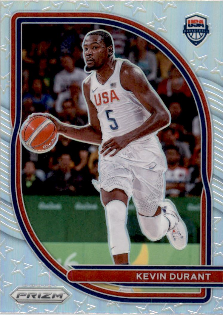 2020-21 Panini Prizm USA Basketball Prizms Silver #3 Kevin Durant