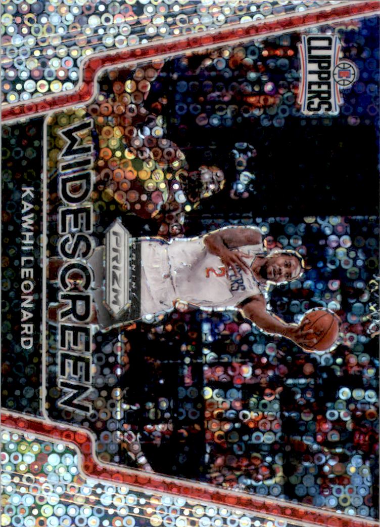 2020-21 Panini Prizm Widescreen Fast Break #2 Kawhi Leonard
